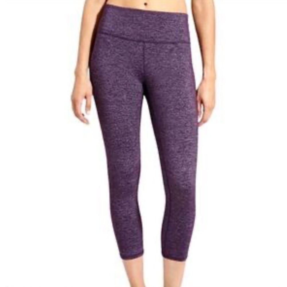Athleta Leggings | s purple crop